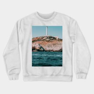 Italy Coast Seashore Lighthouse Crewneck Sweatshirt
